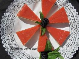 Rebarbarás panna cotta